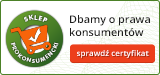 Certyfikat prokonsumencki.pl - ubierzto.pl